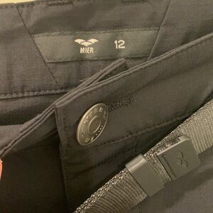 Meir outdoor cargo pants black industrial work wear with fashion in mind nice!